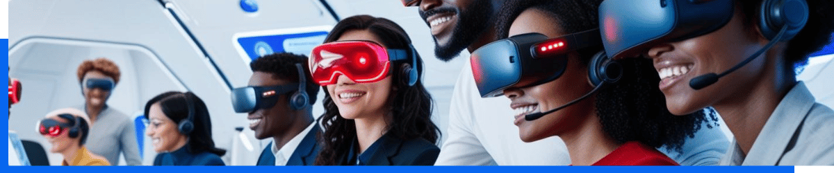 Call Center of the future: agents support consumers in the virtual reality.